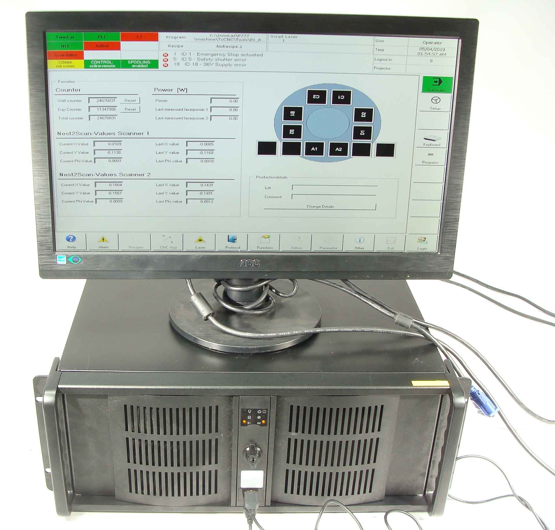 圖為 已使用的 TRUMPF TruMicro 7240 待售