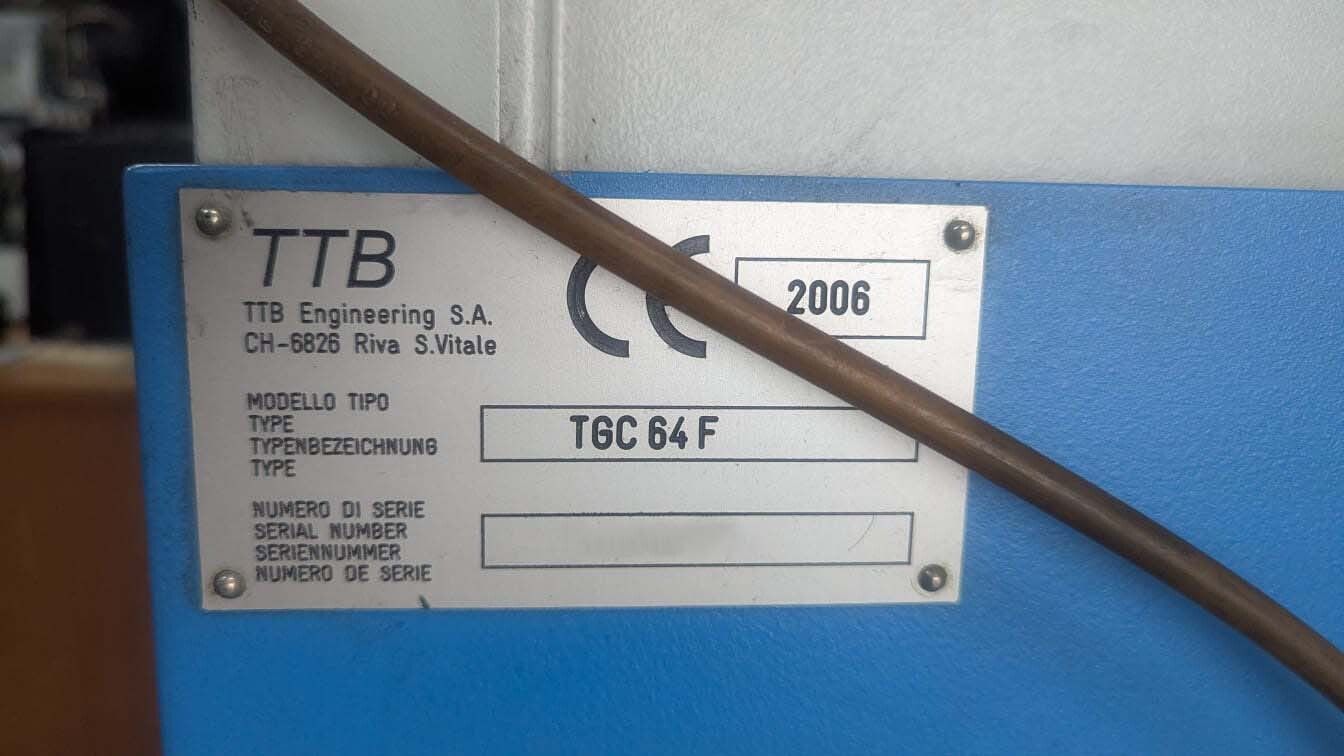 TTB ENGINEERING TGC 64 F Photo Used TTB ENGINEERING TGC 64 F For Sale