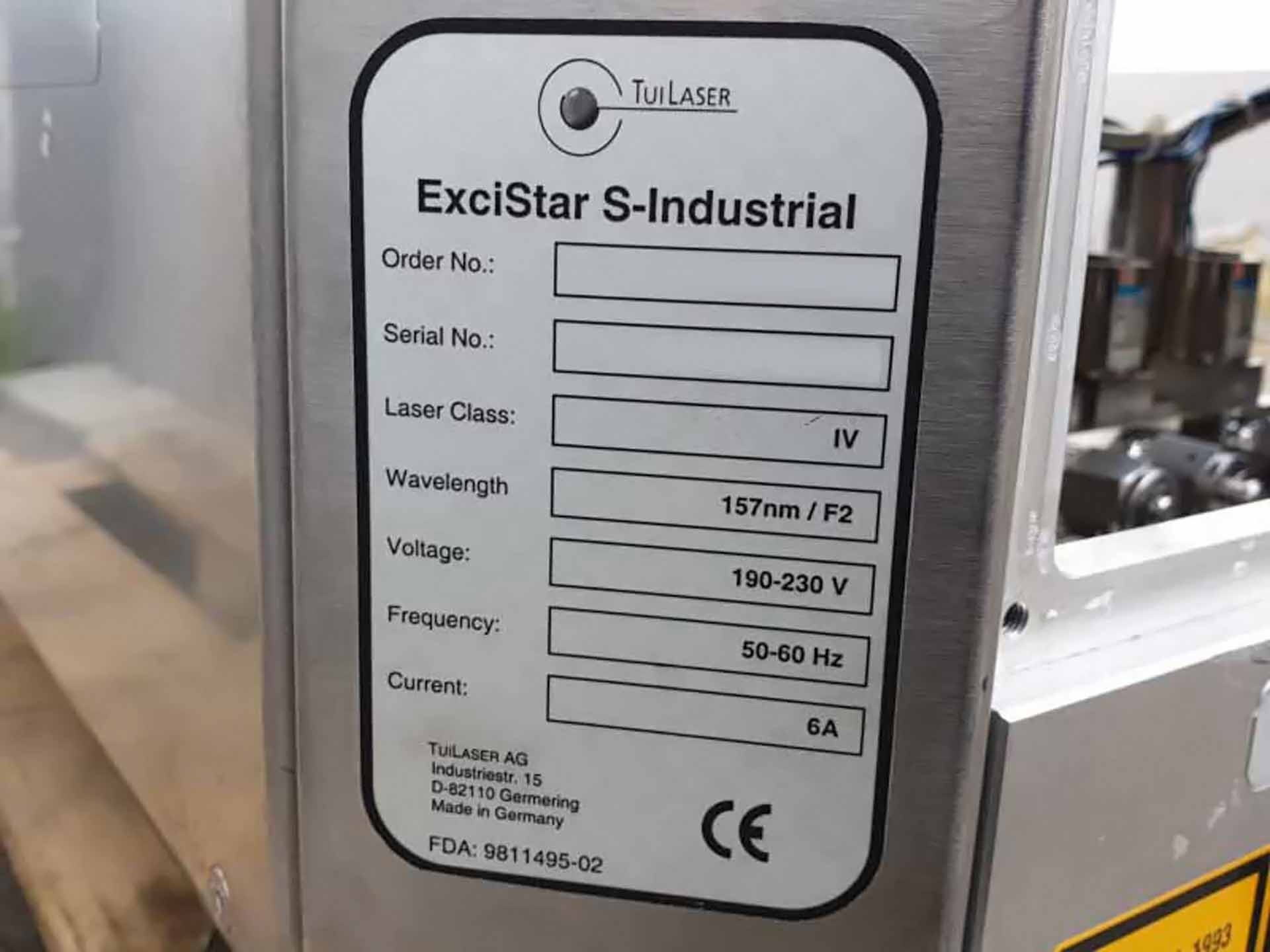 圖為 已使用的 TUILASER ExciStar S-Industrial 待售