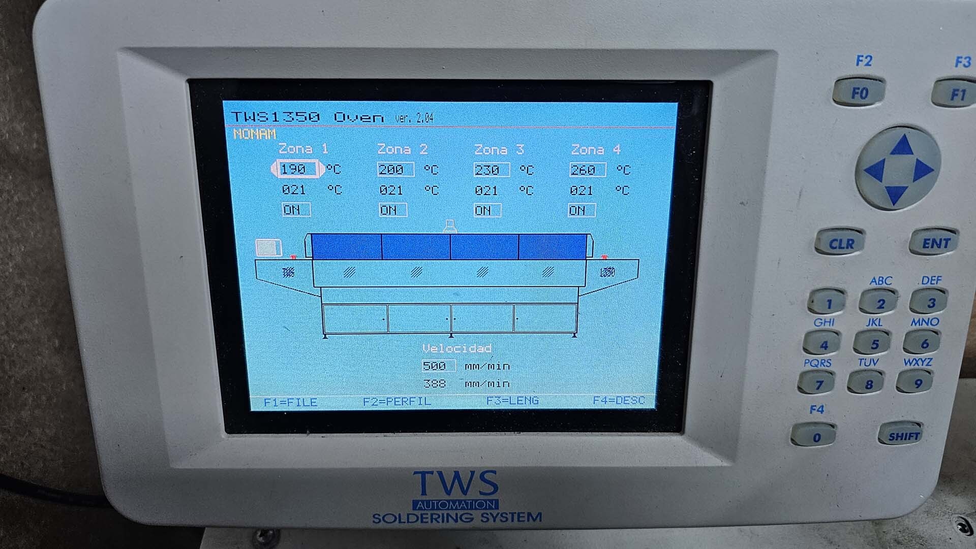 Photo Used TWS AUTOMATION OV 1390 For Sale