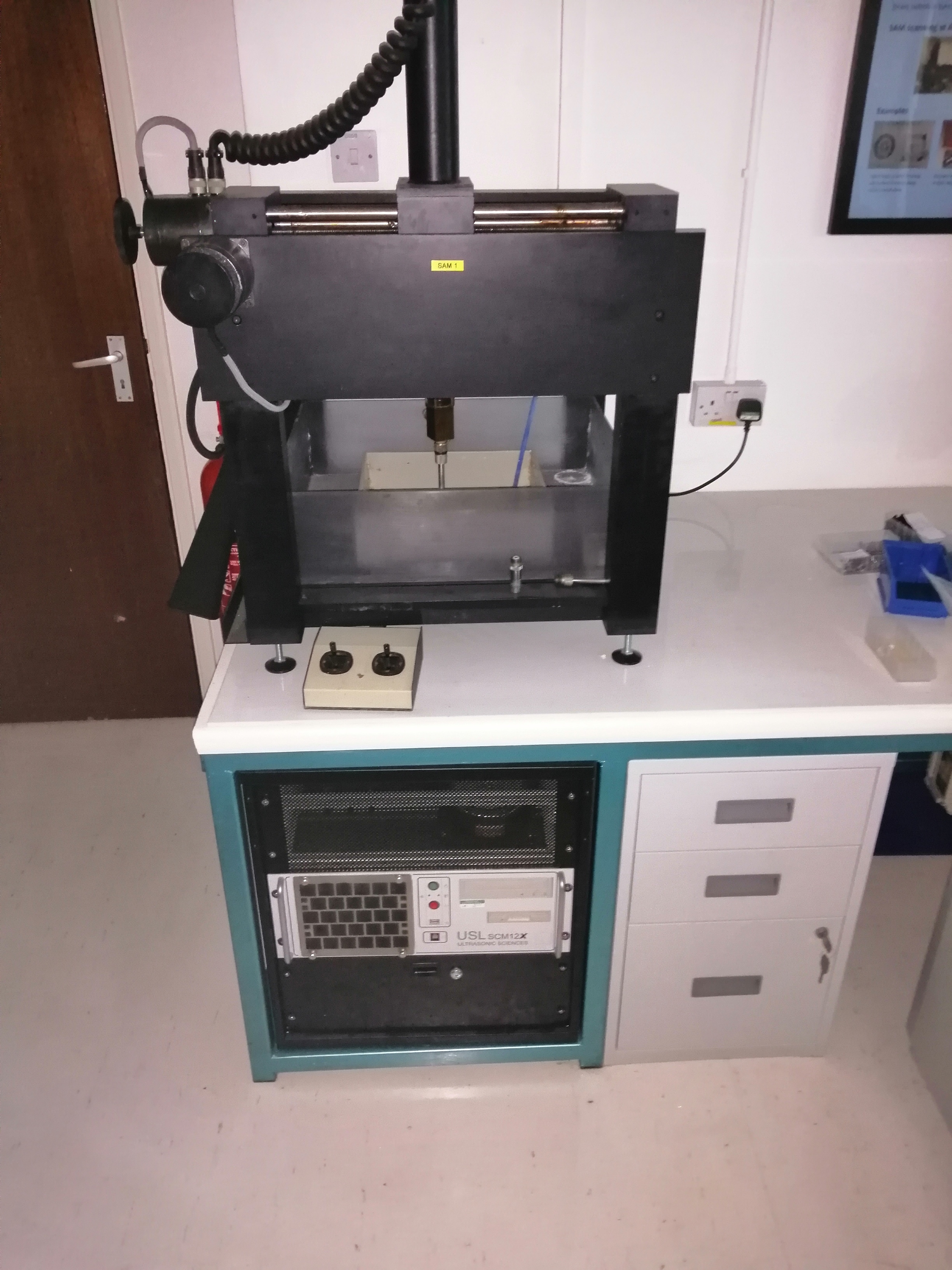 Photo Used ULTRASONIC SCIENCES USL SCM 12X For Sale