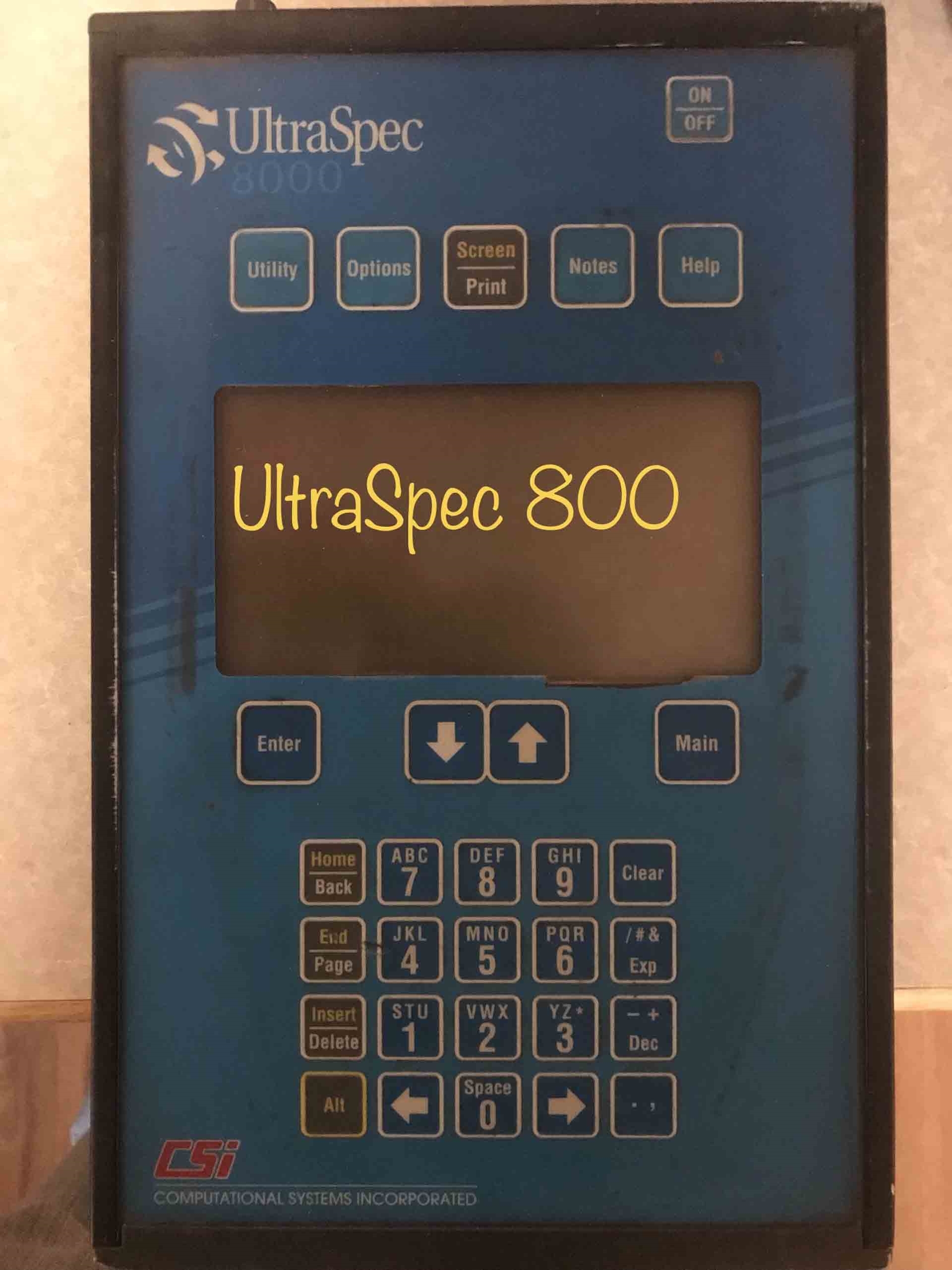 图为 已使用的 EMERSON / CSI Ultraspec 8000 待售
