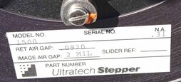 圖為 已使用的 ULTRATECH UltraStep 1500 待售