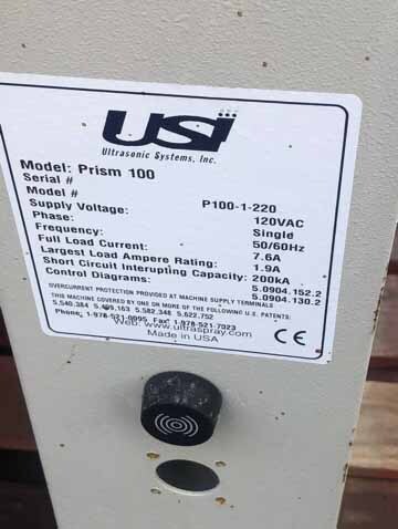Photo Used ULTRON SYSTEMS INC / USI Prism 100 For Sale