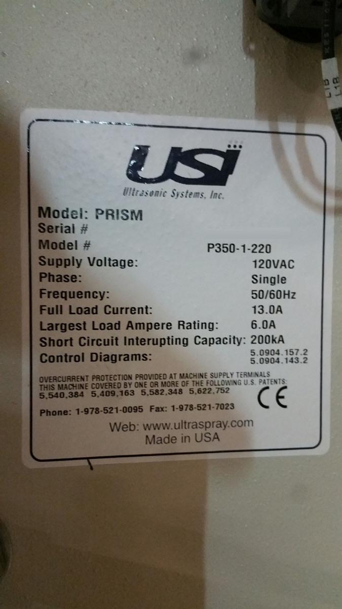 Photo Utilisé ULTRON SYSTEMS INC / USI Prism 350 À vendre