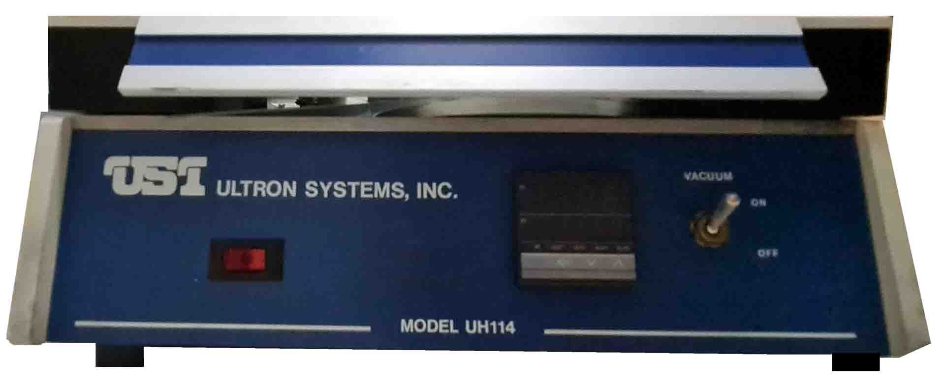 Photo Used ULTRON SYSTEMS INC / USI UH 114 For Sale