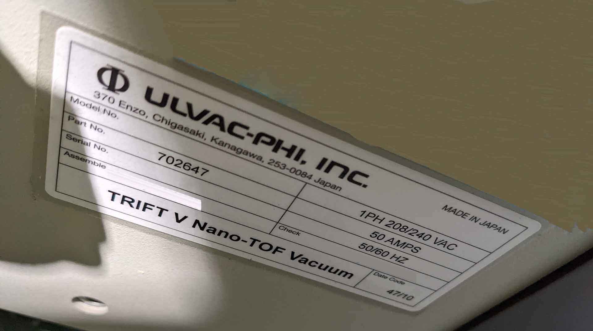 フォト（写真） 使用される ULVAC / PHYSICAL ELECTRONICS / PHI TRIFT V Nano-TOF 販売のために