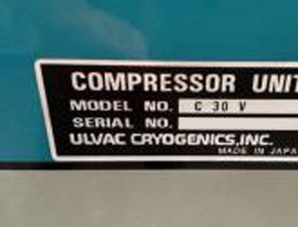 图为 已使用的 ULVAC C30V 待售