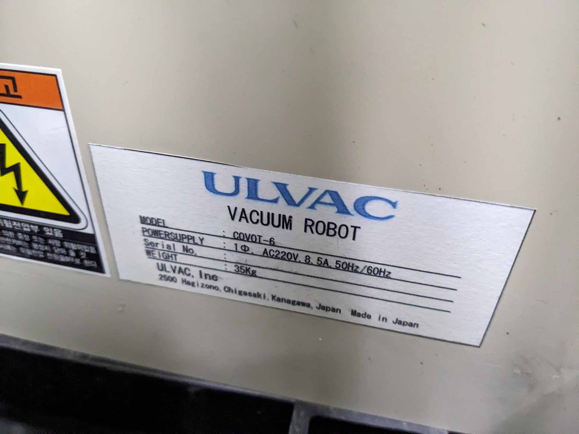 Photo Used ULVAC COVOT-6 For Sale