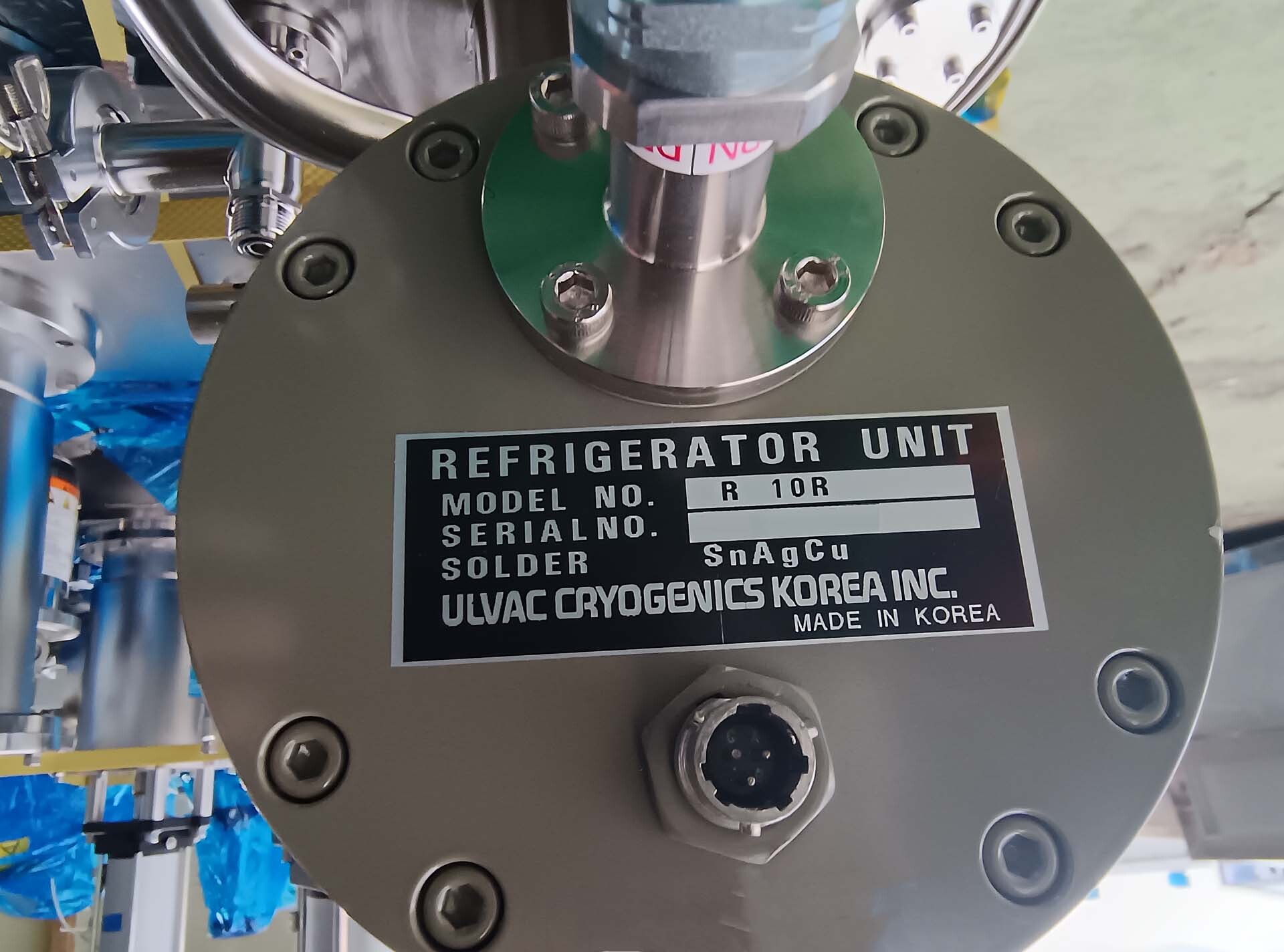 Photo Used ULVAC Cryo-U8HSP For Sale