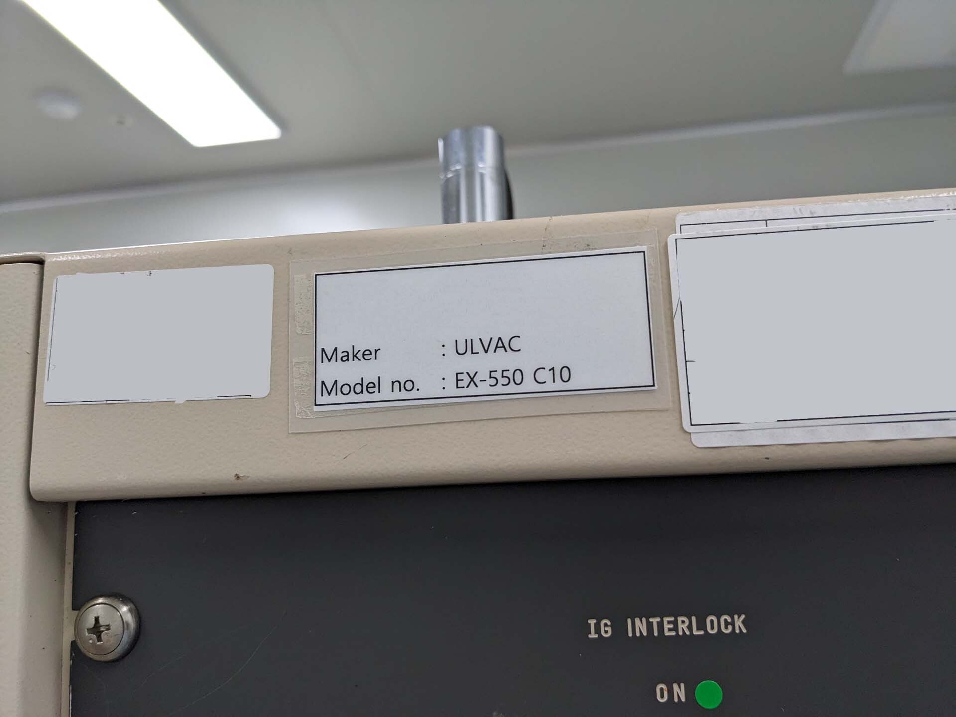 图为 已使用的 ULVAC EX-550 待售