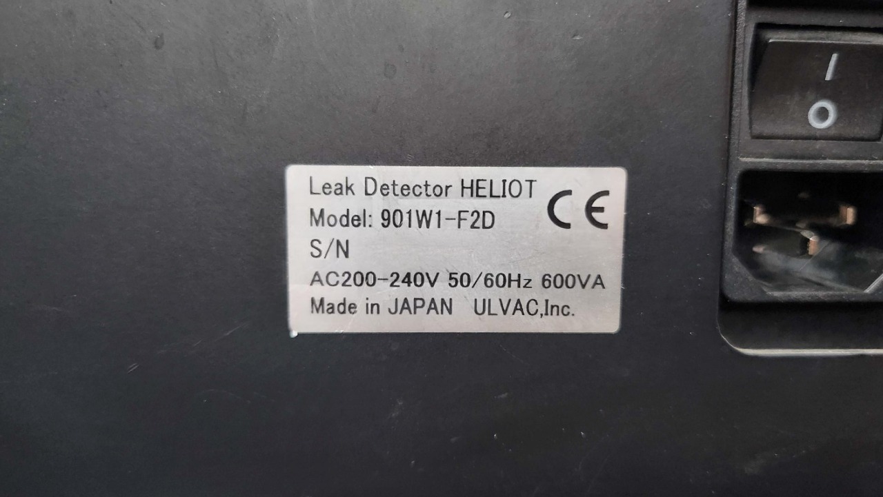 Photo Utilisé ULVAC Heliot 901W1 À vendre