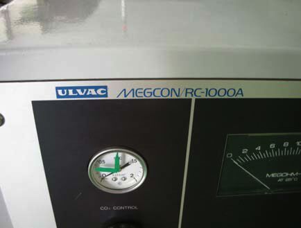 Photo Used ULVAC Megcon 12C-1000 For Sale