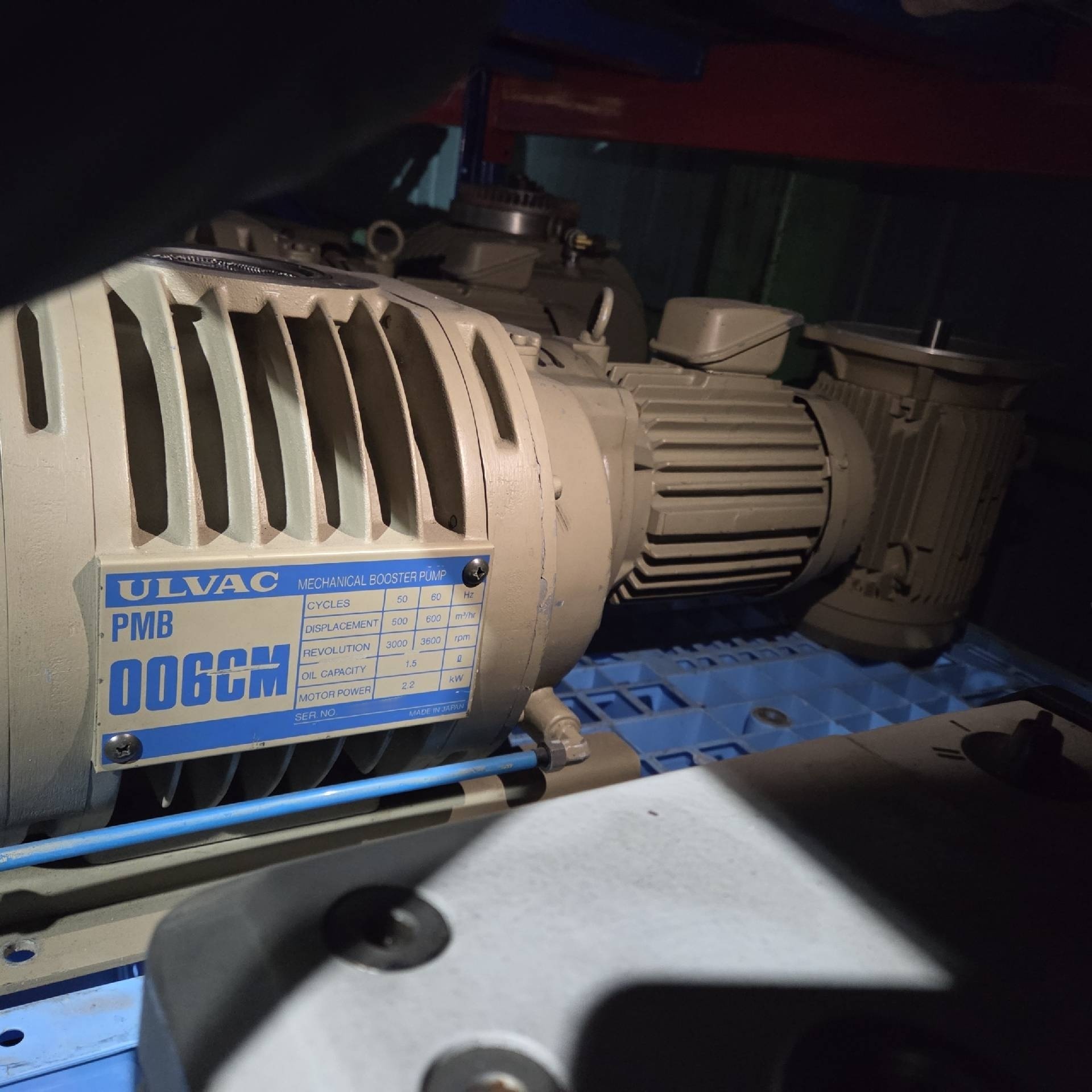 圖為 已使用的 ULVAC PMB-006CM 待售
