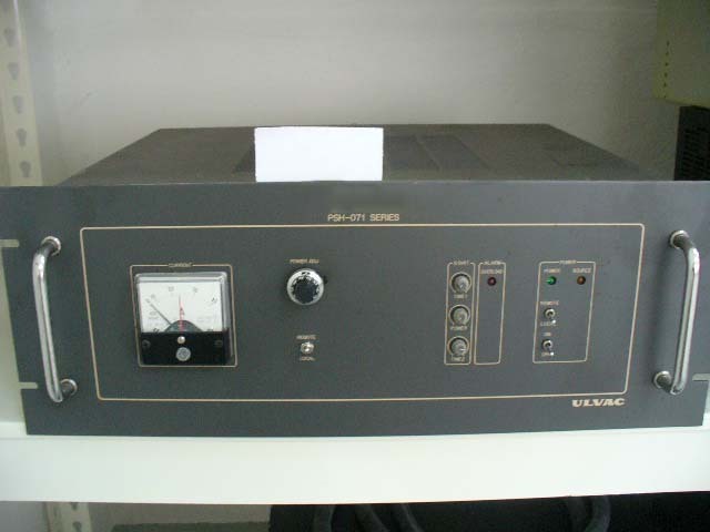 Photo Used ULVAC PSH-071SP-UL For Sale