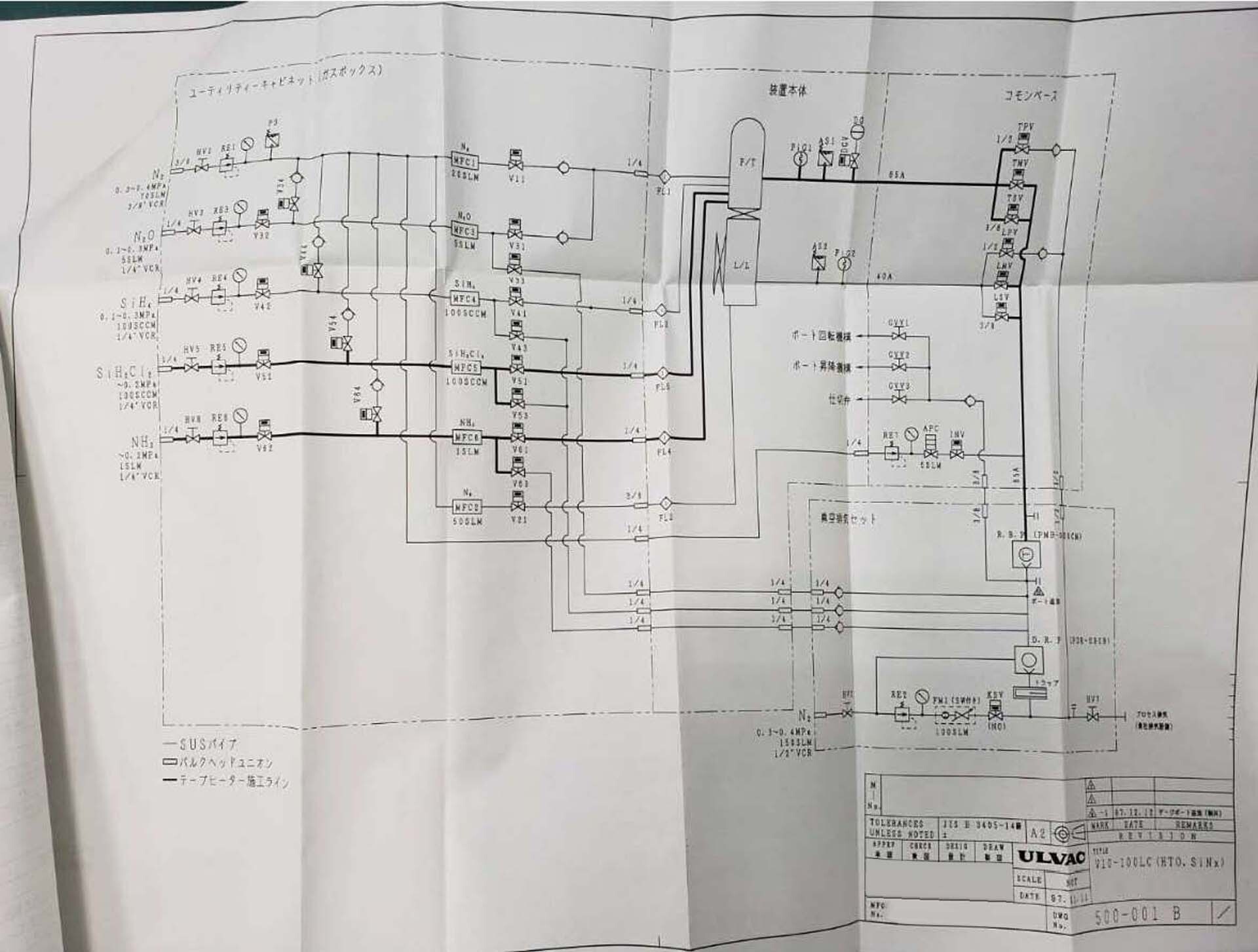 사진 사용됨 ULVAC V10-100LC 판매용