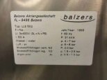 Photo Used UNAXIS / BALZERS LLS 502 For Sale