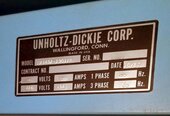 Photo Used UNHOLTZ-DICKIE T1000 For Sale