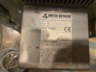 图为 已使用的 UNITEK MIYACHI UB 25 待售