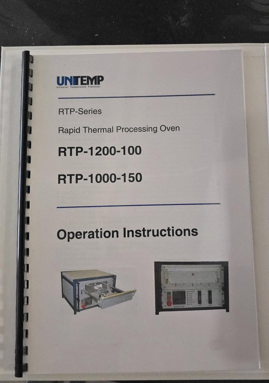 图为 已使用的 UNITEMP RTP-1000-150 待售