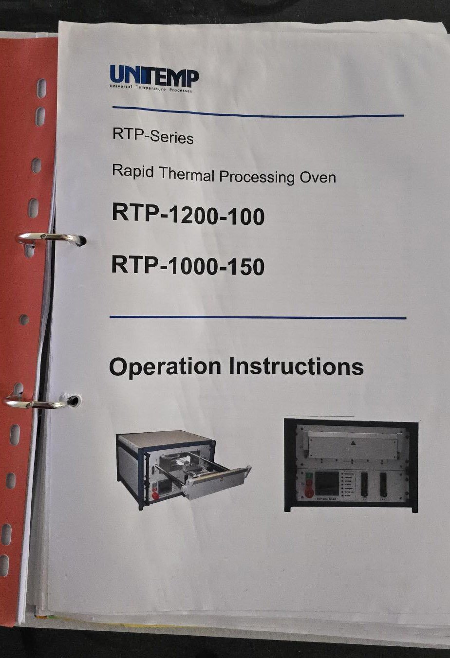 图为 已使用的 UNITEMP RTP-1000-150 待售