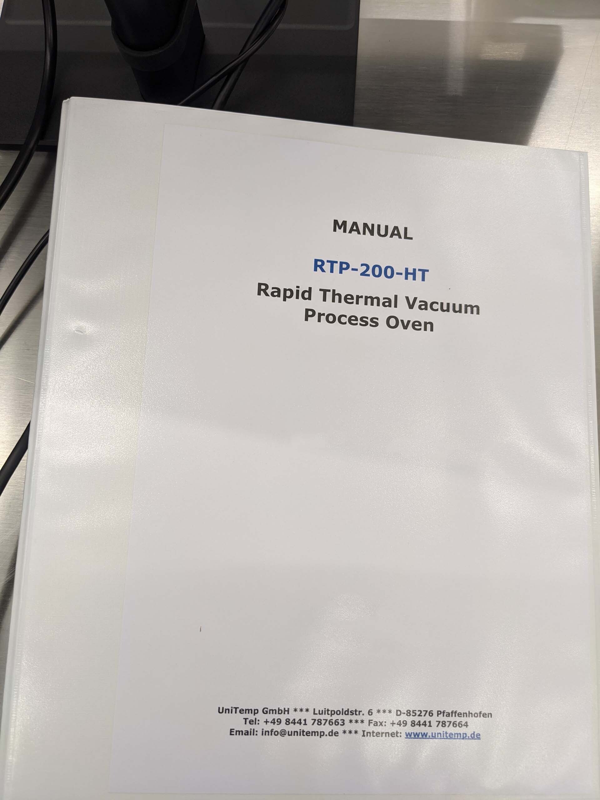 图为 已使用的 UNITEMP RTP-200-EP-HT 待售