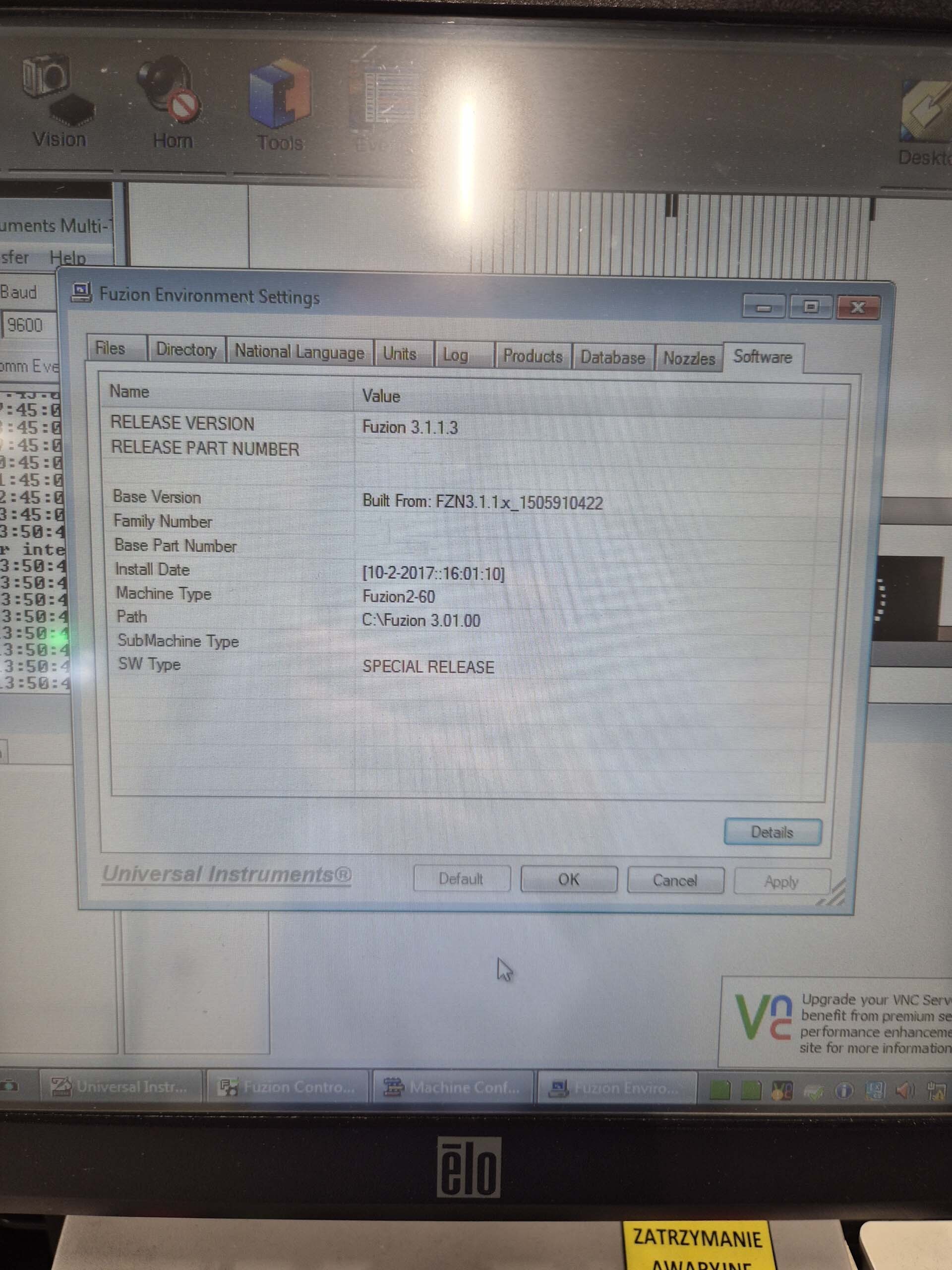 Foto Verwendet UNIVERSAL Fuzion 2-60 Zum Verkauf
