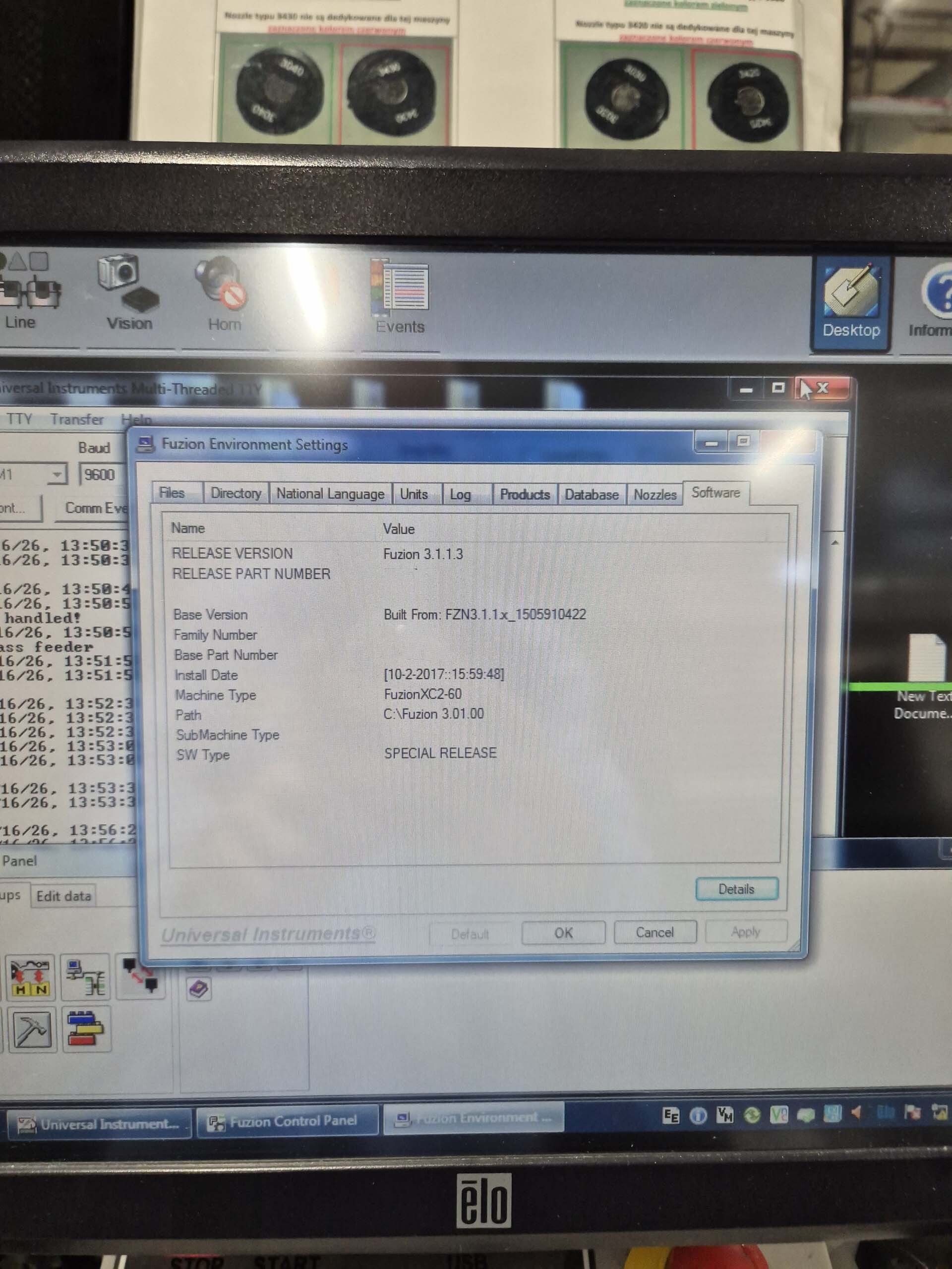 Foto Verwendet UNIVERSAL INSTRUMENTS FuzionXC2-60 Zum Verkauf