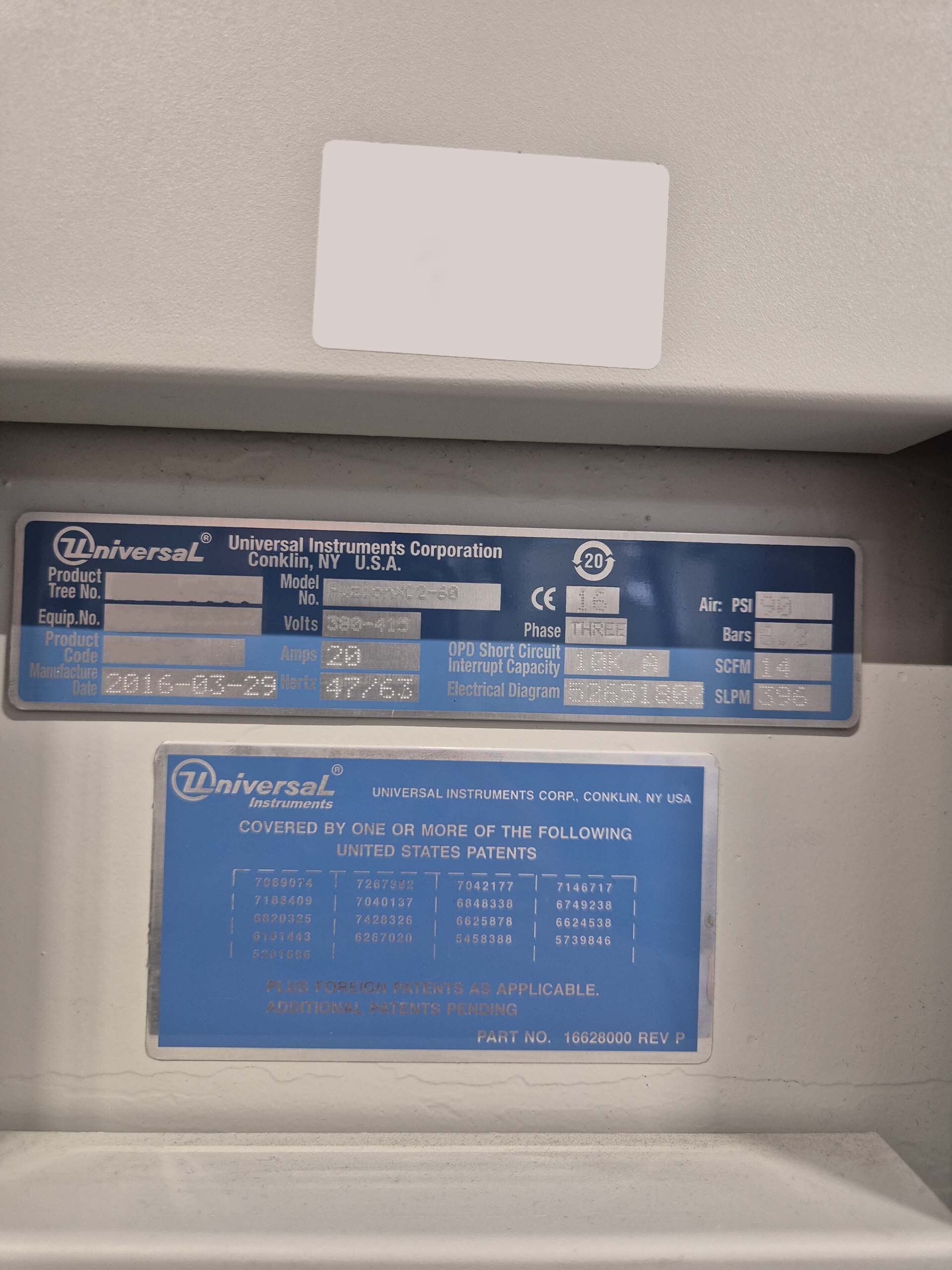Foto Verwendet UNIVERSAL INSTRUMENTS FuzionXC2-60 Zum Verkauf