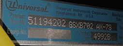 圖為 已使用的 UNIVERSAL AX-7S 待售
