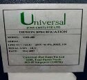 Photo Used UNIVERSAL UDE-200 For Sale