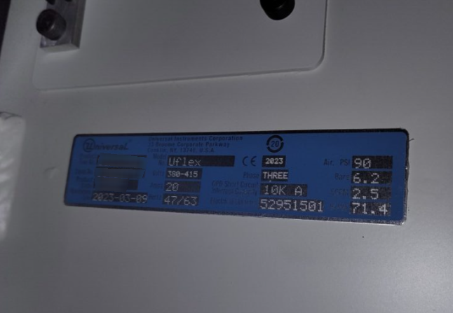 Foto Verwendet UNIVERSAL Uflex Zum Verkauf