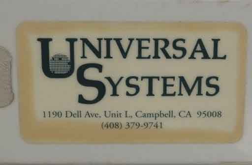 圖為 已使用的 UNIVERSAL Wet bench cleaning system 待售