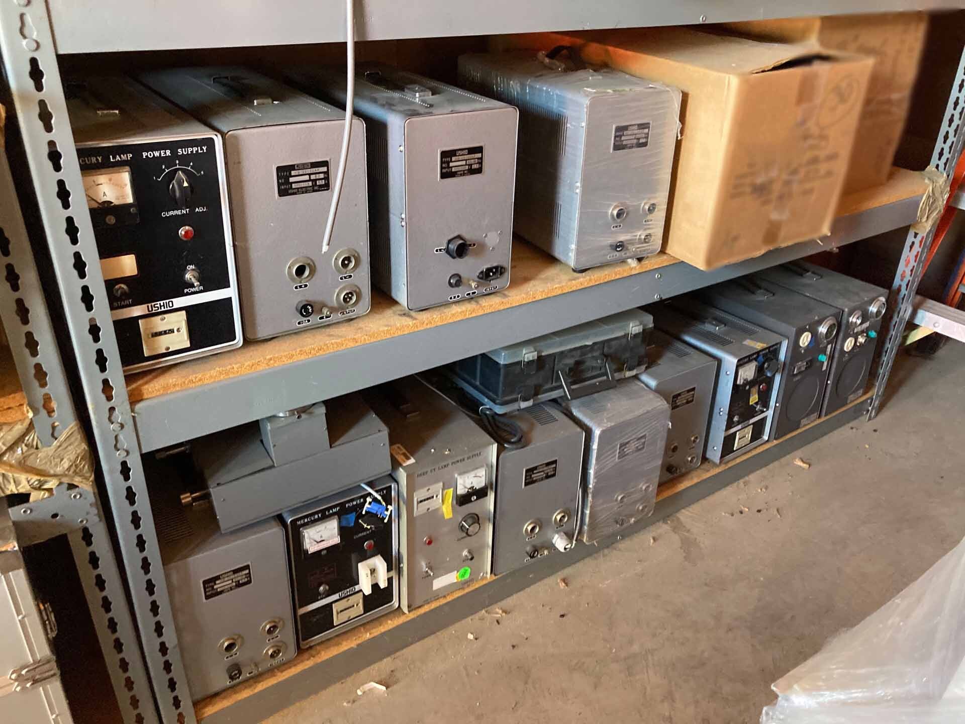 图为 已使用的 USHIO Lot of power supplies 待售