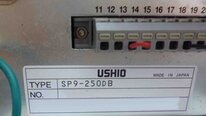 Photo Used USHIO SP9-250DB For Sale