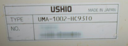 USHIO UMA-1002-HC93TO #293821393