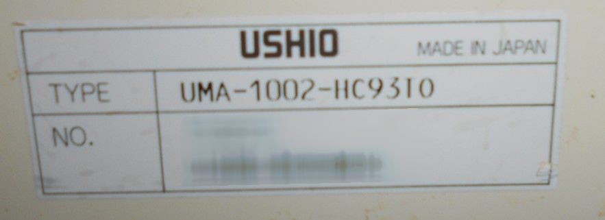 Photo Used USHIO UMA-1002-HC93TO For Sale
