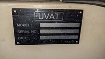 Photo Used UVAT Pump For Sale