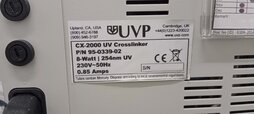 사진 사용됨 UVP CX 2000 판매용