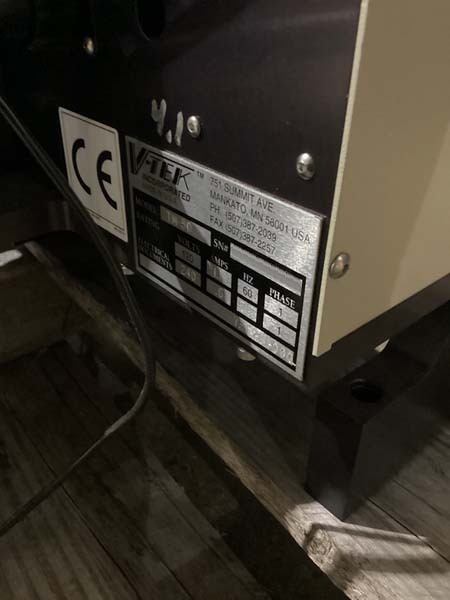 Photo Used V-TEK TM-50 For Sale