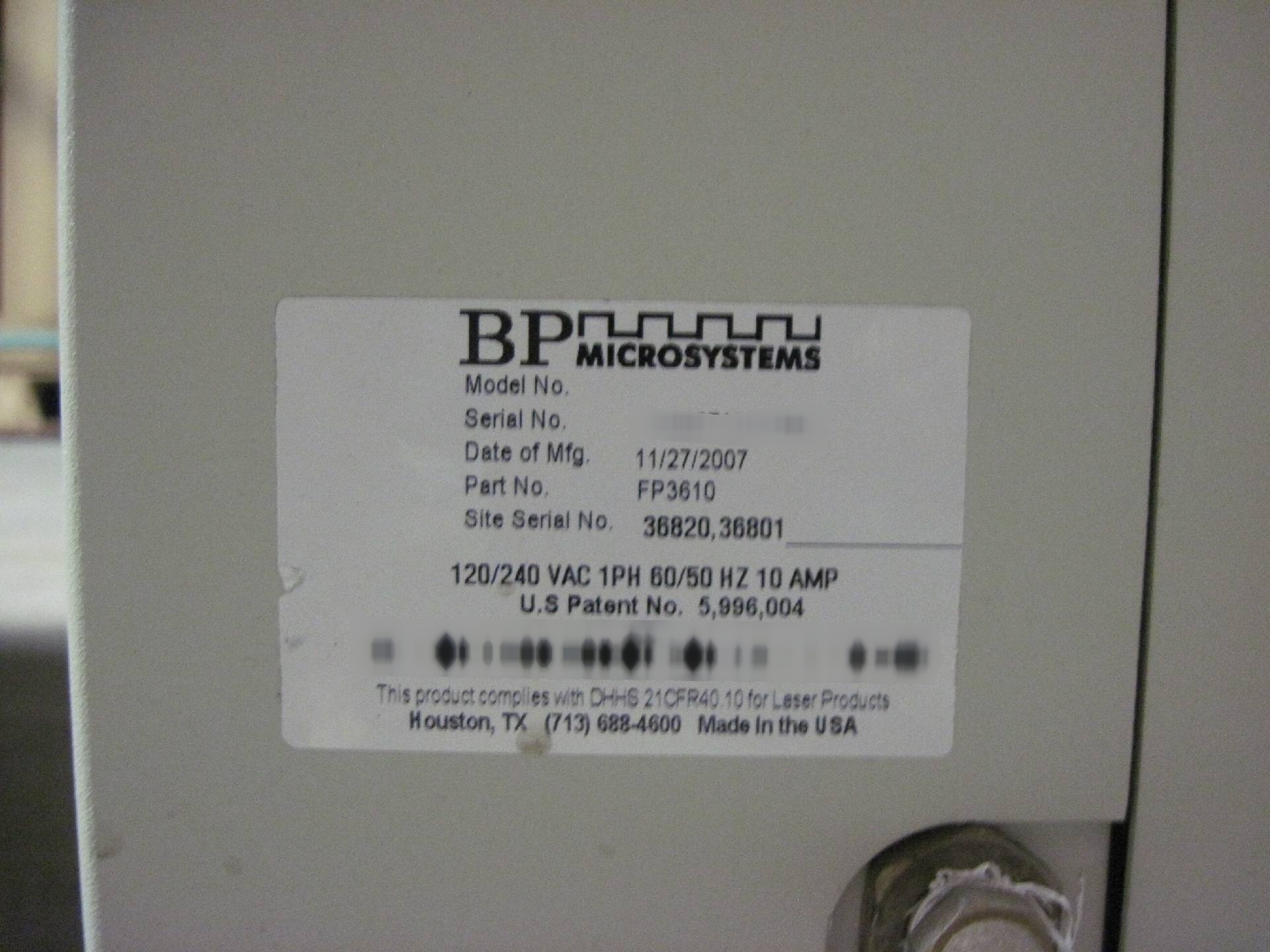 Photo Used V-TEK TM-50BP For Sale