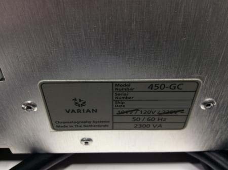 图为 已使用的 VARIAN 450-GC / 240-MS 待售