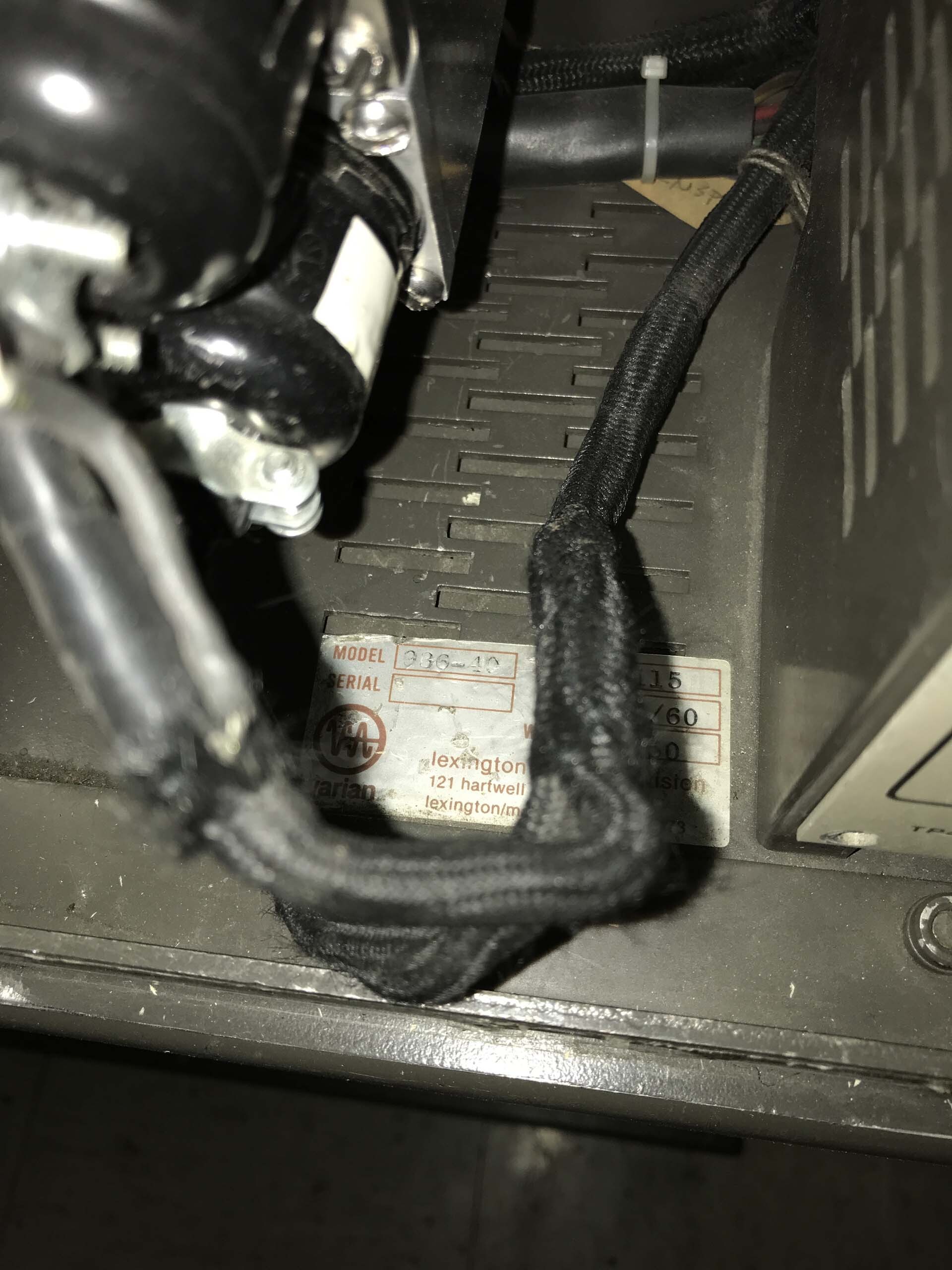 图为 已使用的 VARIAN 936-40 待售