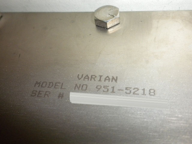 Photo Used VARIAN 951-5218 For Sale