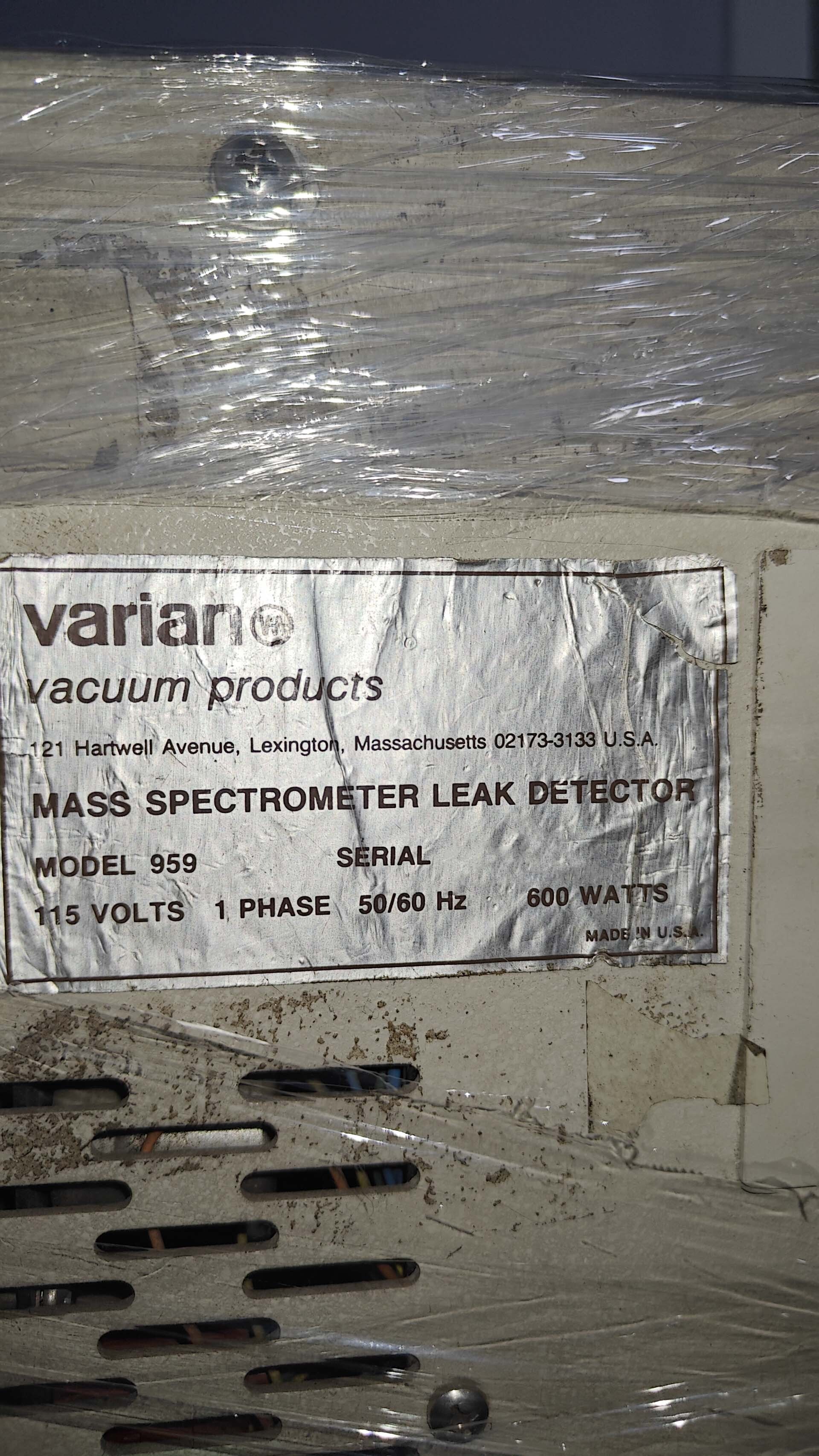 Foto Verwendet VARIAN 959 Zum Verkauf