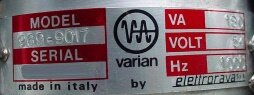 Photo Used Varian 969-9017 For Sale