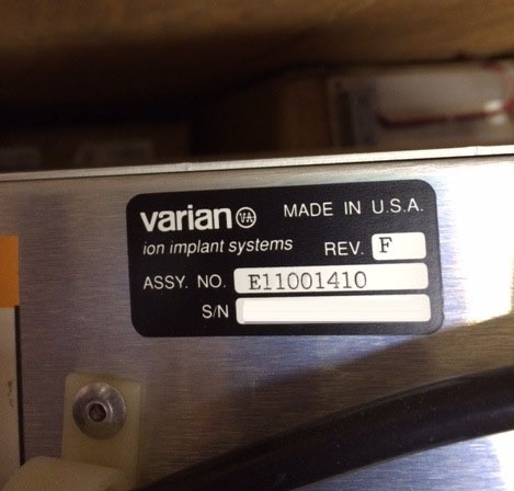 圖為 已使用的 VARIAN E11001410 待售