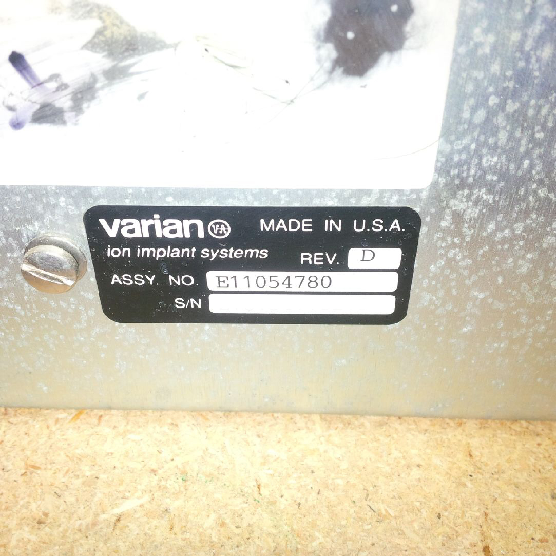 圖為 已使用的 VARIAN E11054780 Rev. D 待售