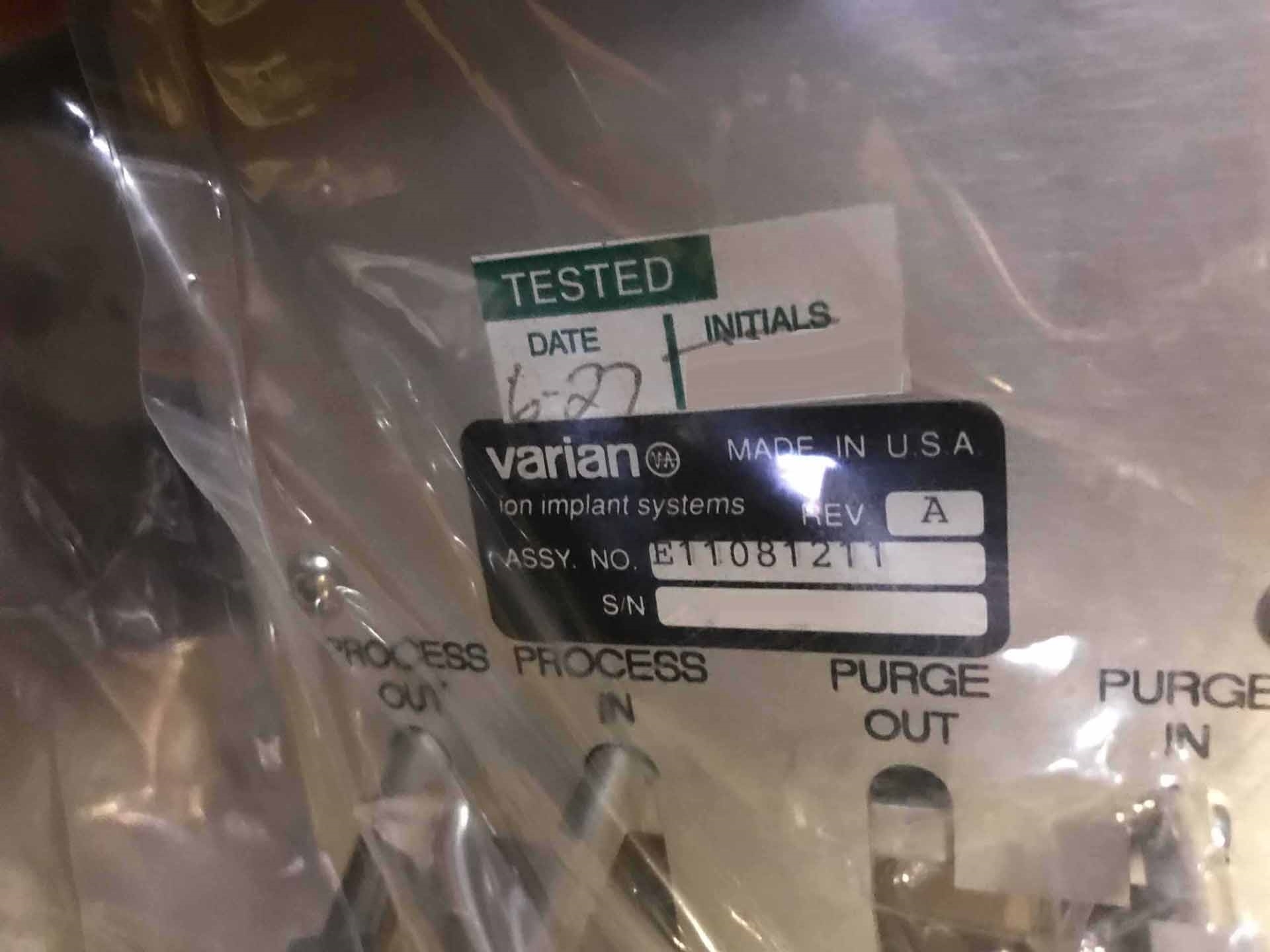 圖為 已使用的 VARIAN Lot 待售