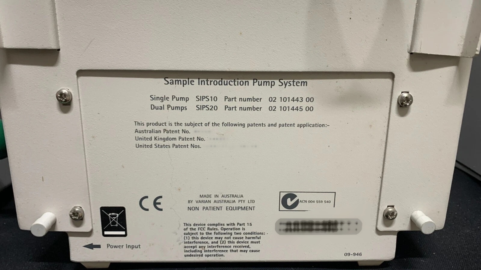 フォト（写真） 使用される VARIAN Sample Introduction Pump System (SIPS) 販売のために